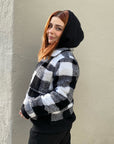 ADELA Plaid Coat