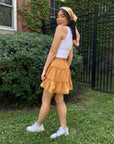 DAISY Ruffle Mini Skirt