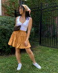 DAISY Ruffle Mini Skirt