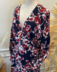 TESS Floral Wrap Dress