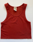 Bamboo Crop Tank Top