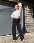 REMI High Waist Corduroy Pant