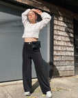 REMI High Waist Corduroy Pant