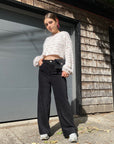 REMI High Waist Corduroy Pant