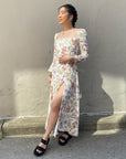 LIMONA Floral Maxi Dress