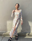 LIMONA Floral Maxi Dress