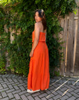 MAXX Strapless Maxi Dress