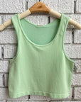Bamboo Crop Tank Top
