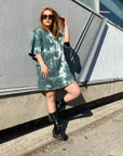 BRYANT Tie Dye T-Shirt Dress