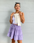 DAISY Ruffle Mini Skirt