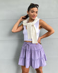 DAISY Ruffle Mini Skirt