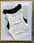 ZAIA Cropped Rib Tank