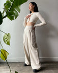 SAINT TROPEZ Wide Leg Pants