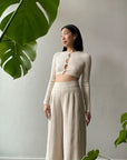 SAINT TROPEZ Wide Leg Pants