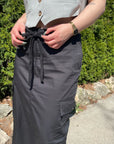 REMMIE Cargo Maxi Skirt