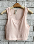 Bamboo Crop Tank Top