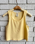 Bamboo Crop Tank Top