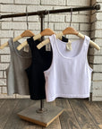 Bamboo Crop Tank Top