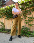 REMI High Waist Corduroy Pant