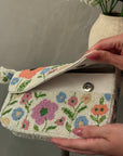 Beaded Flower Bag