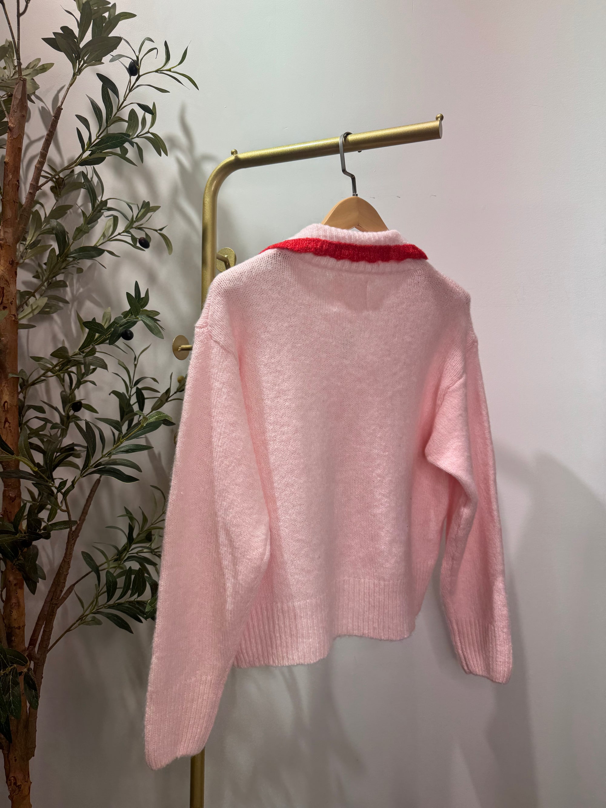 THE STRAWBERRY Cardigan