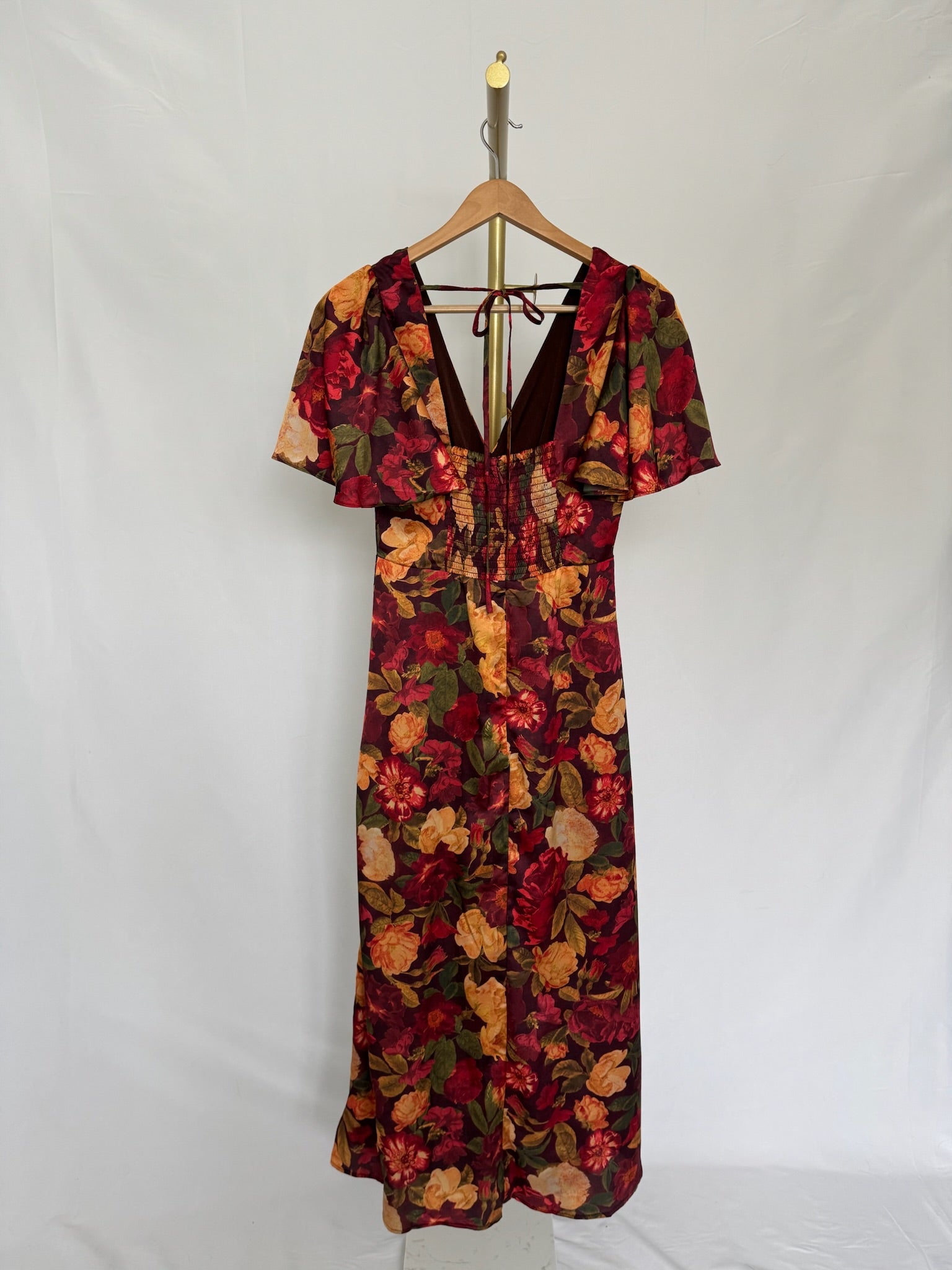 SANGRIA BLOOM Maxi Dress
