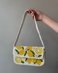 Beaded Lemon Bag