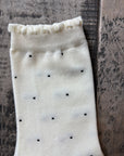 Micro Dot Crew Socks