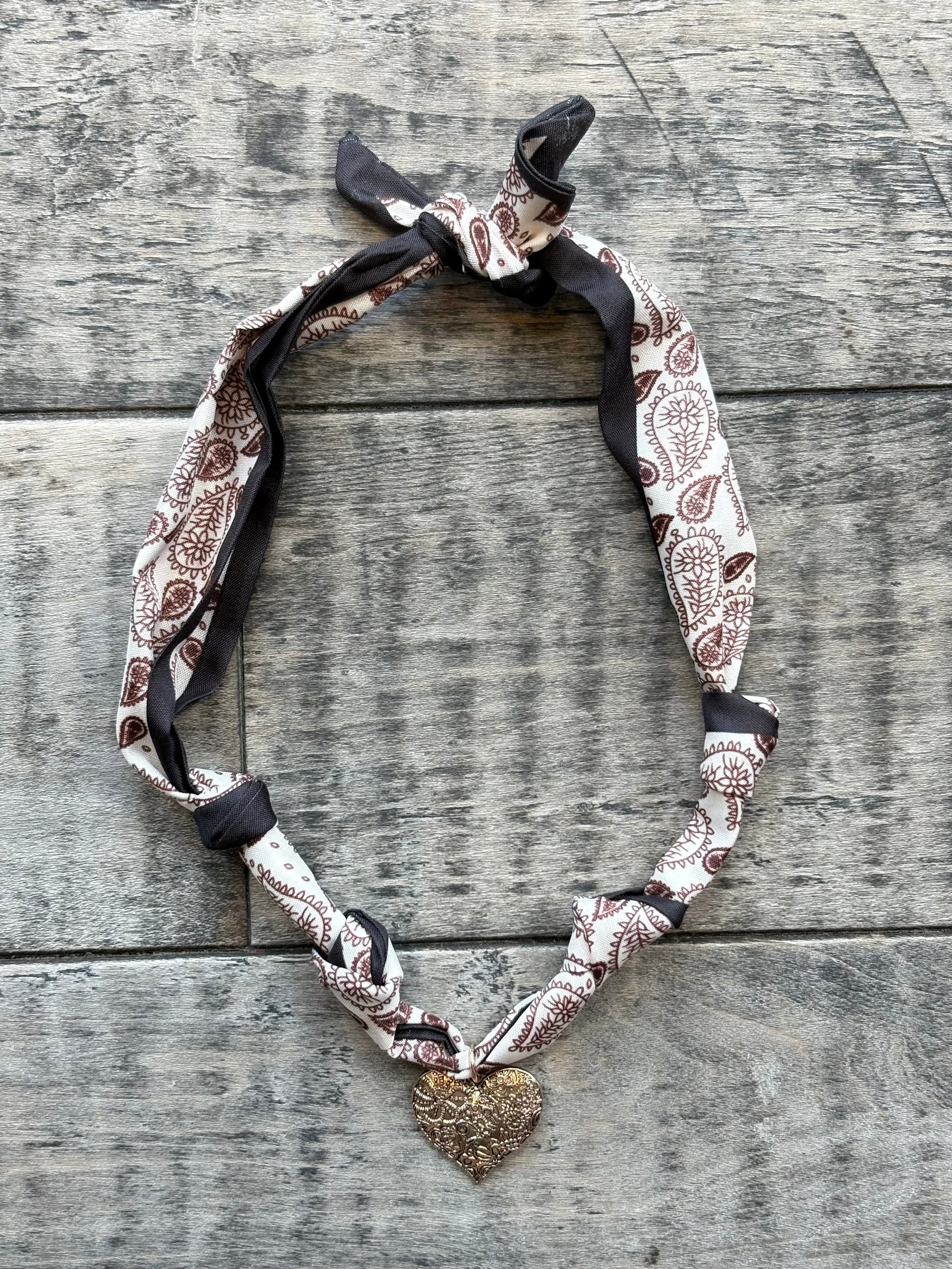 Scarf Charm Necklace