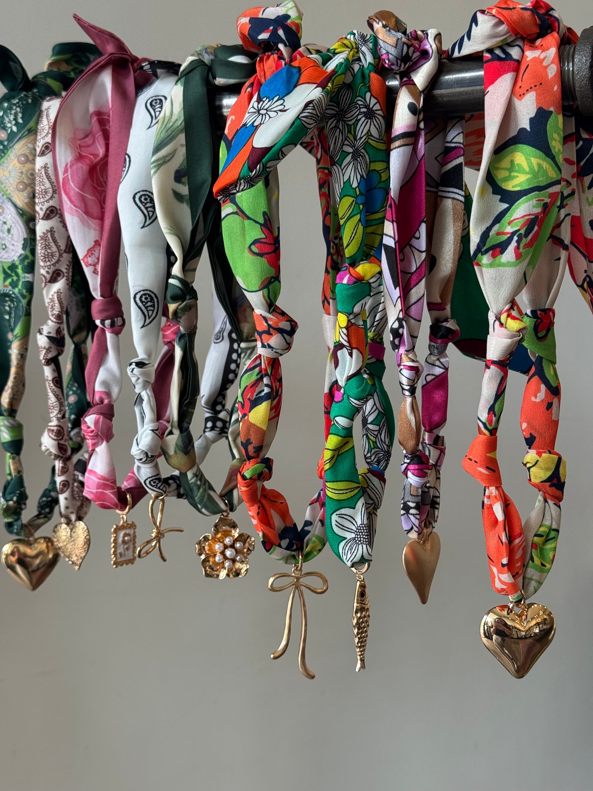 Scarf Charm Necklace
