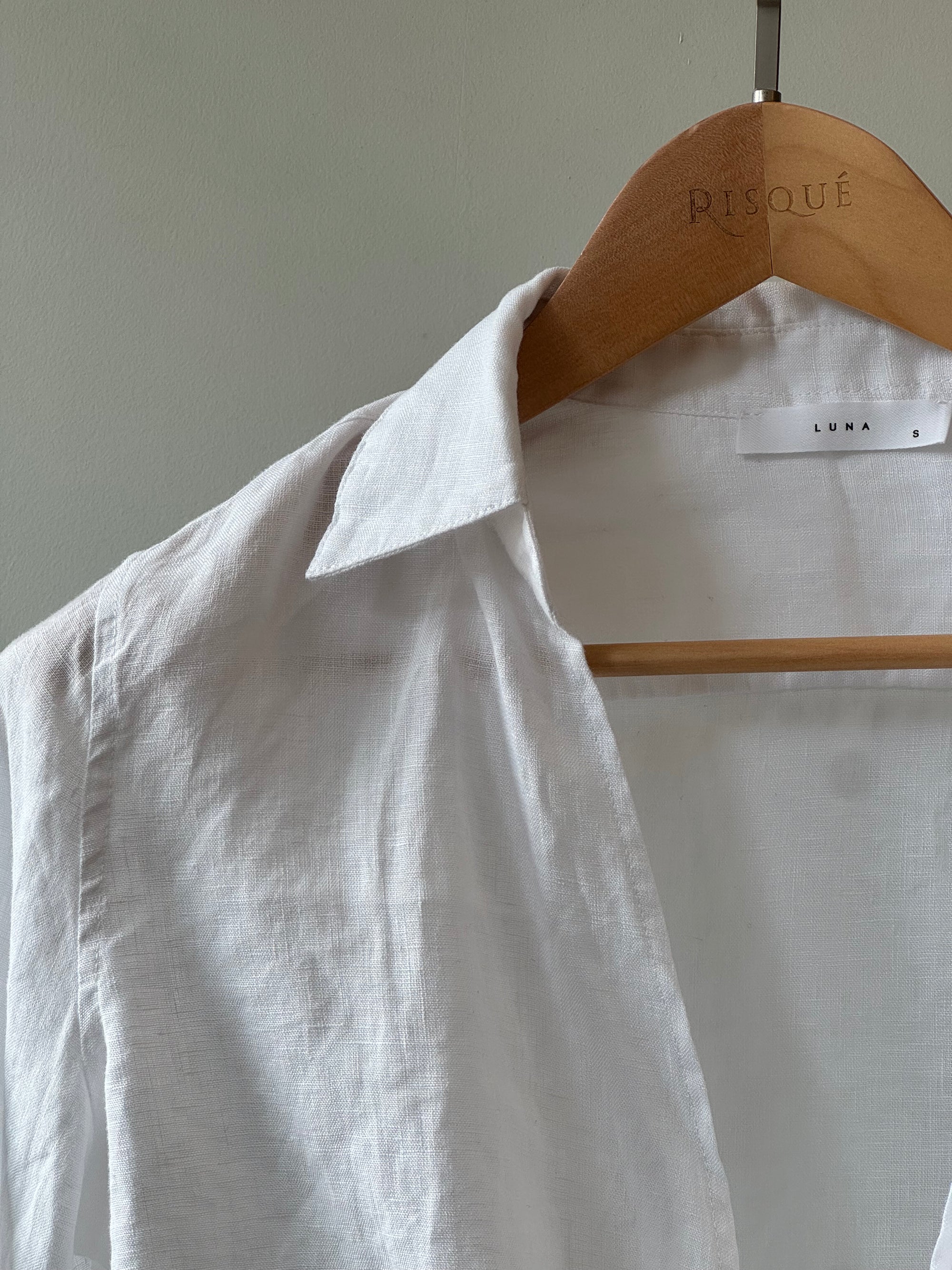GIULIETTA Linen Top