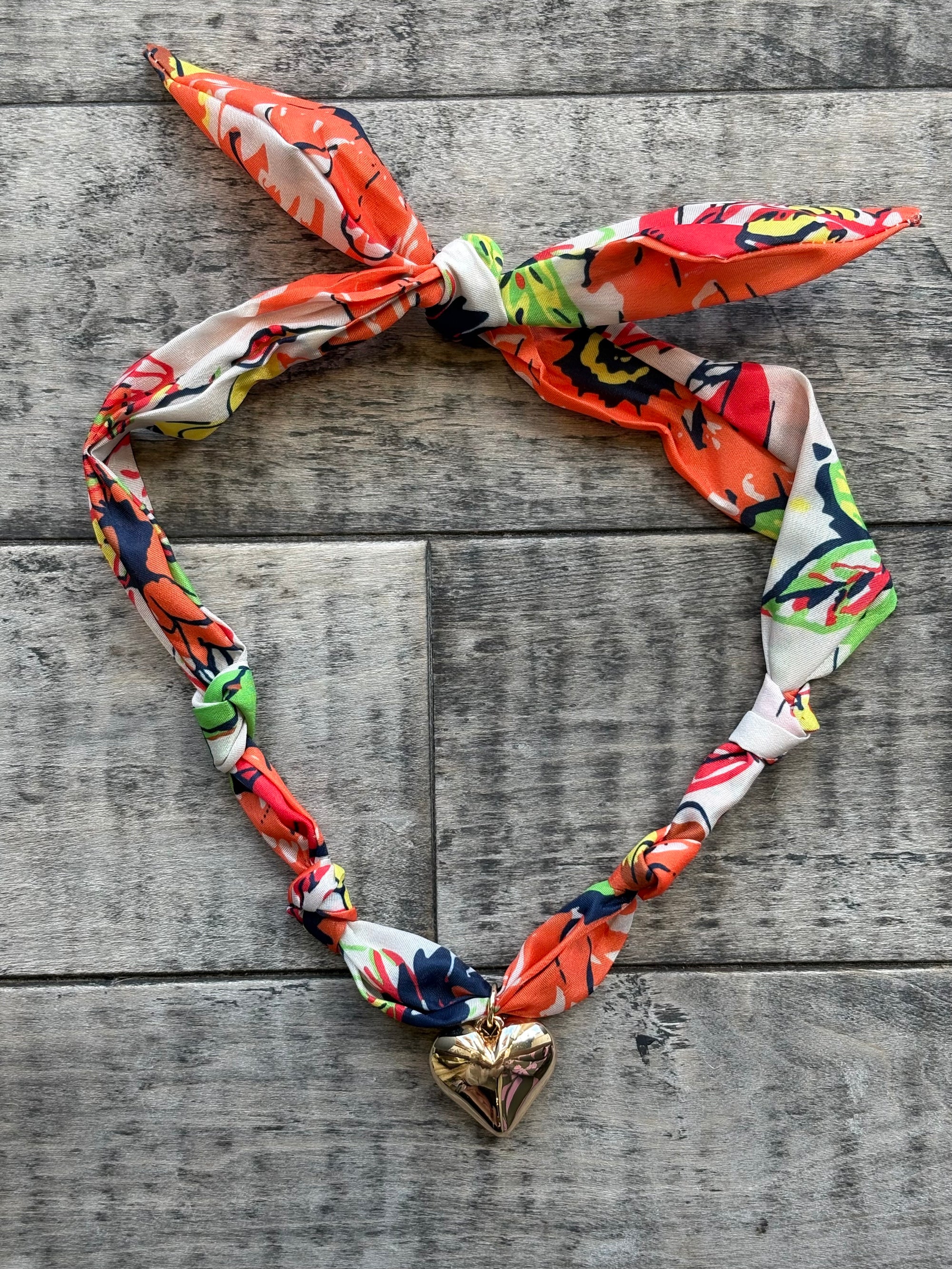 Scarf Charm Necklace