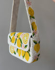 Beaded Lemon Bag