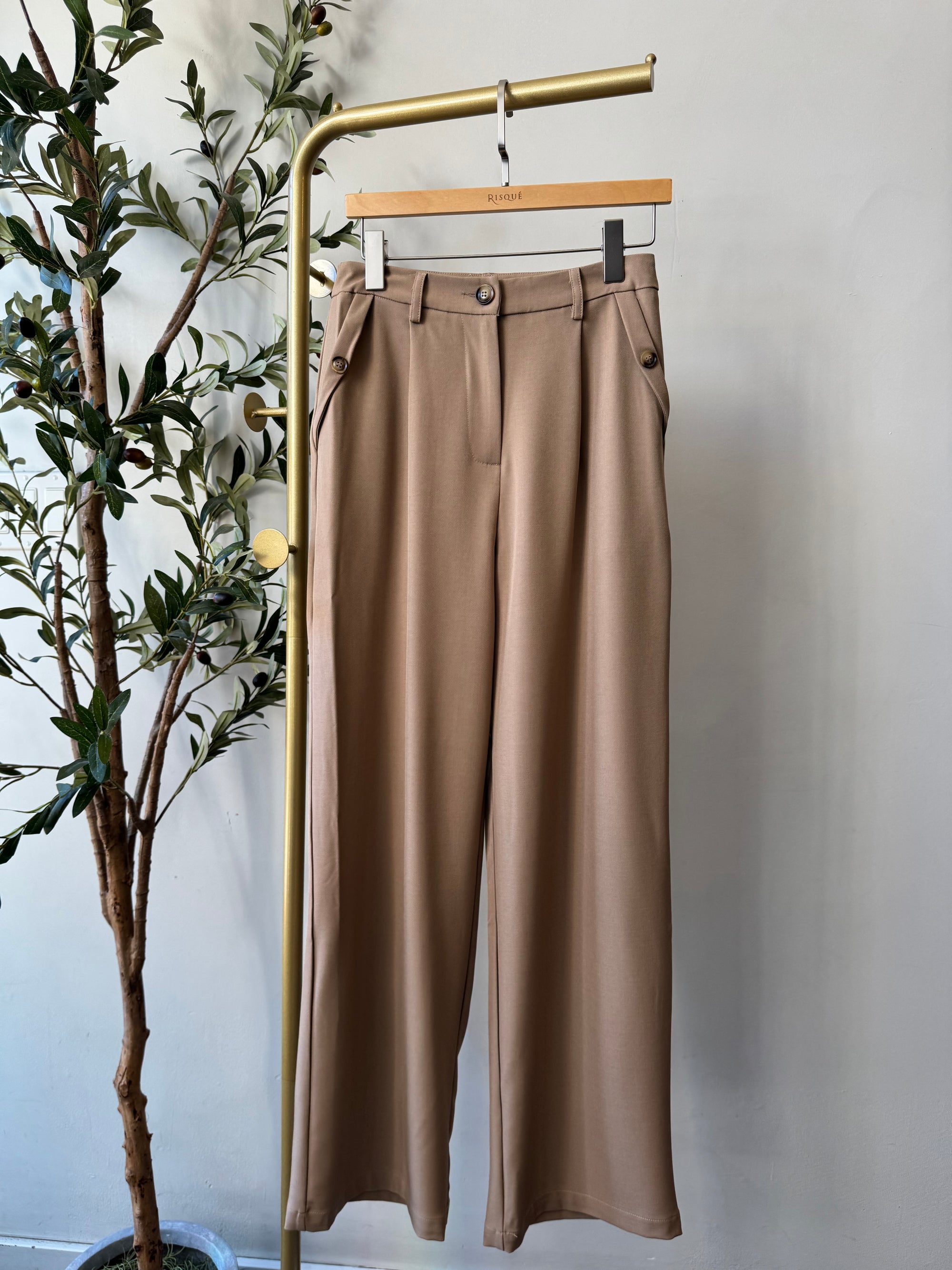 PALO SANTO Button Pocket Pants