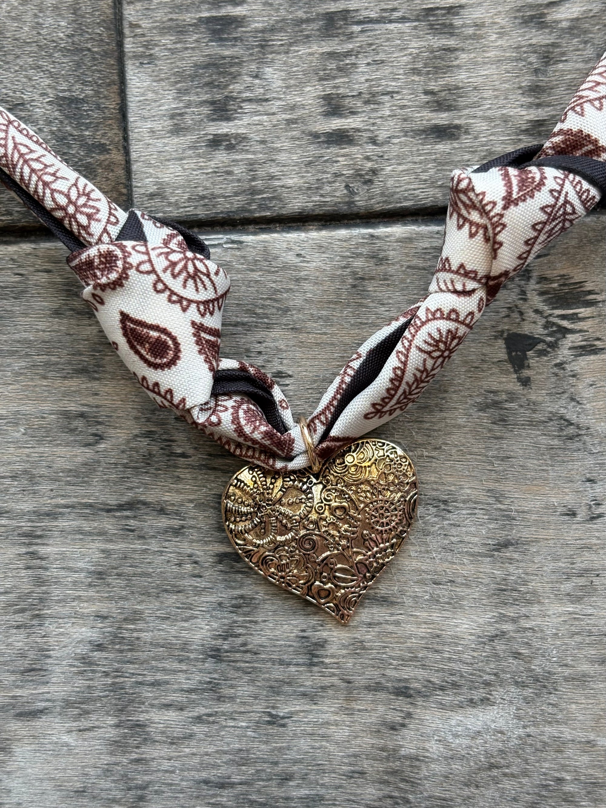 Scarf Charm Necklace