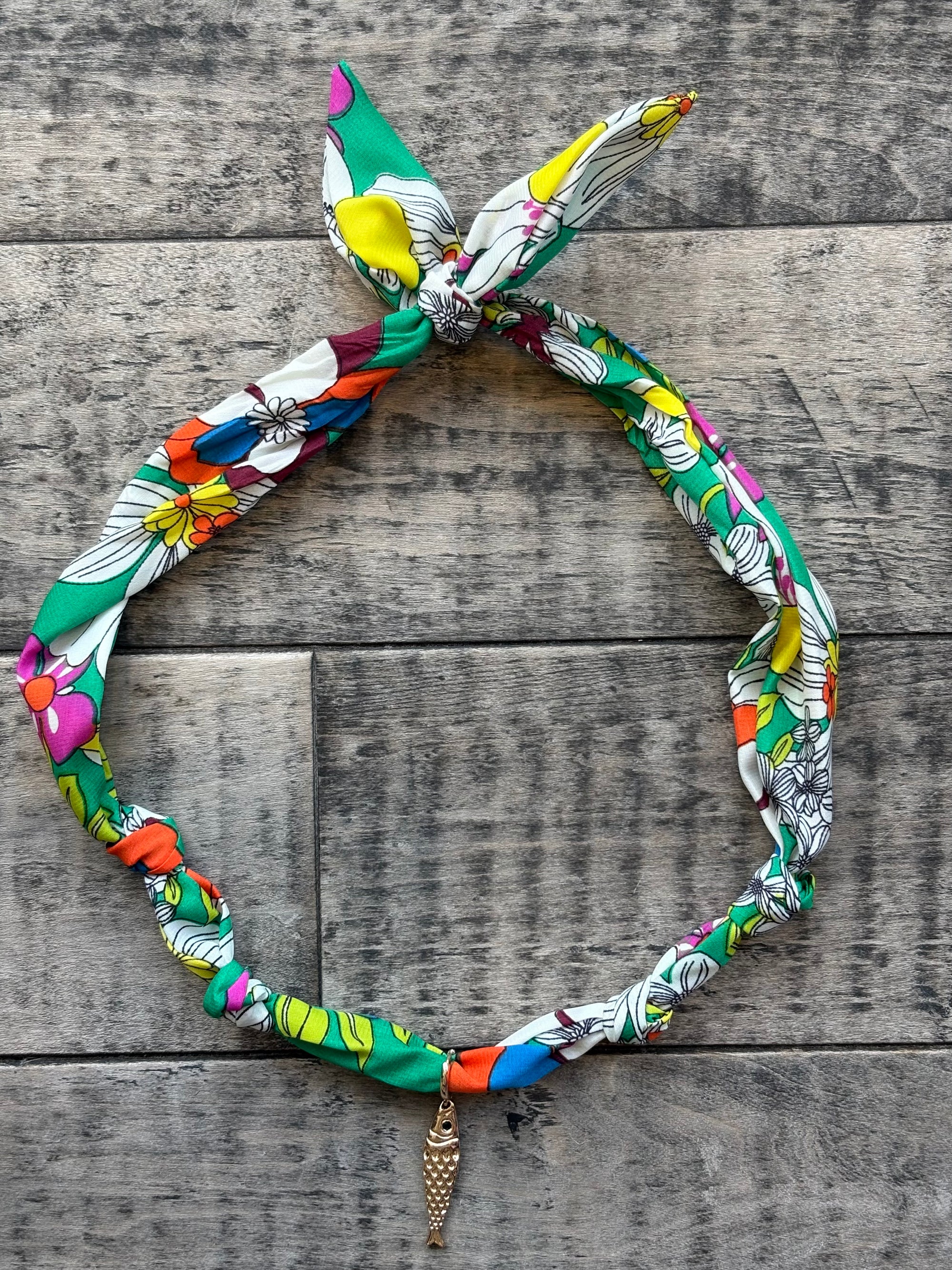 Scarf Charm Necklace
