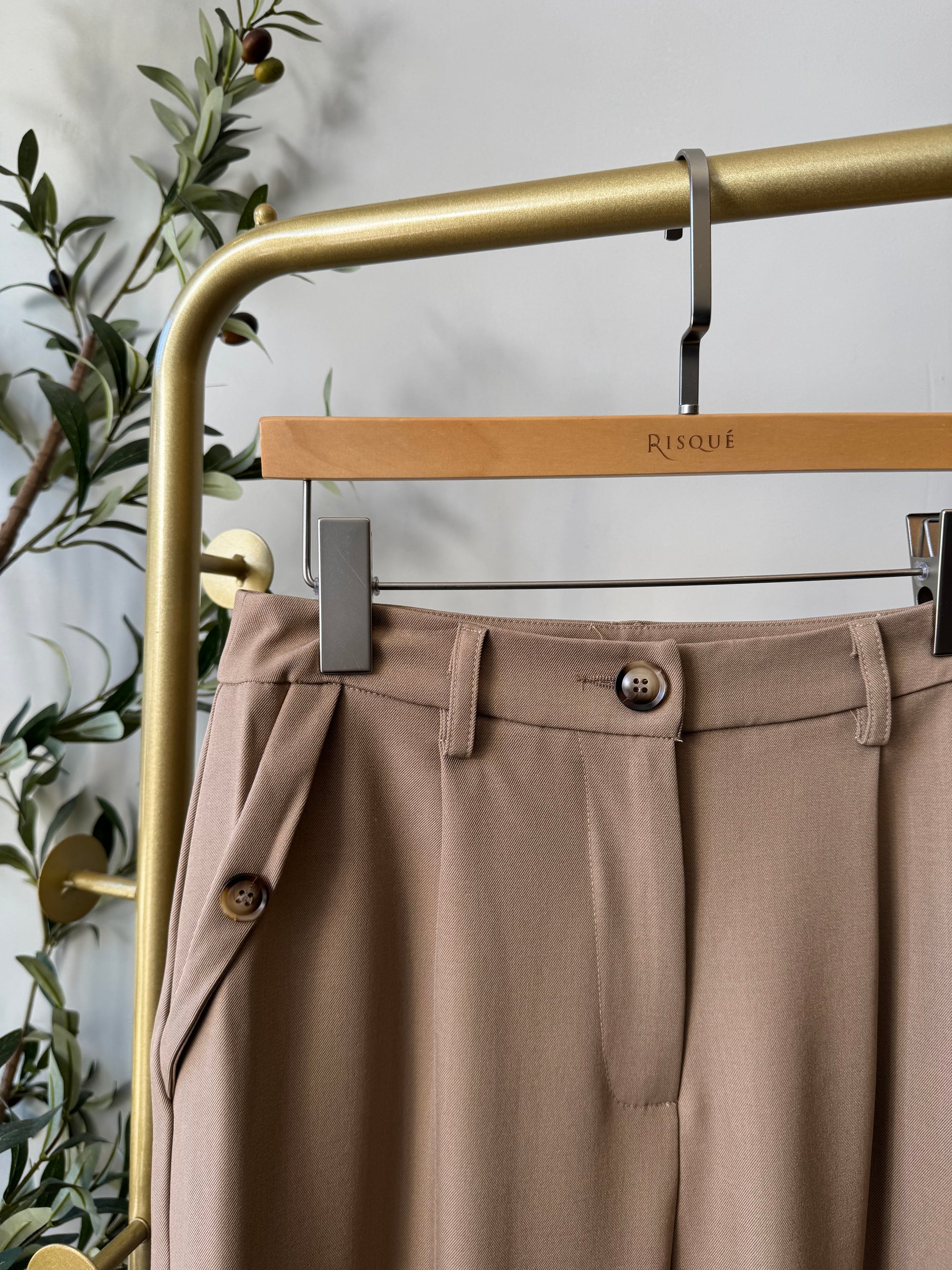 PALO SANTO Button Pocket Pants