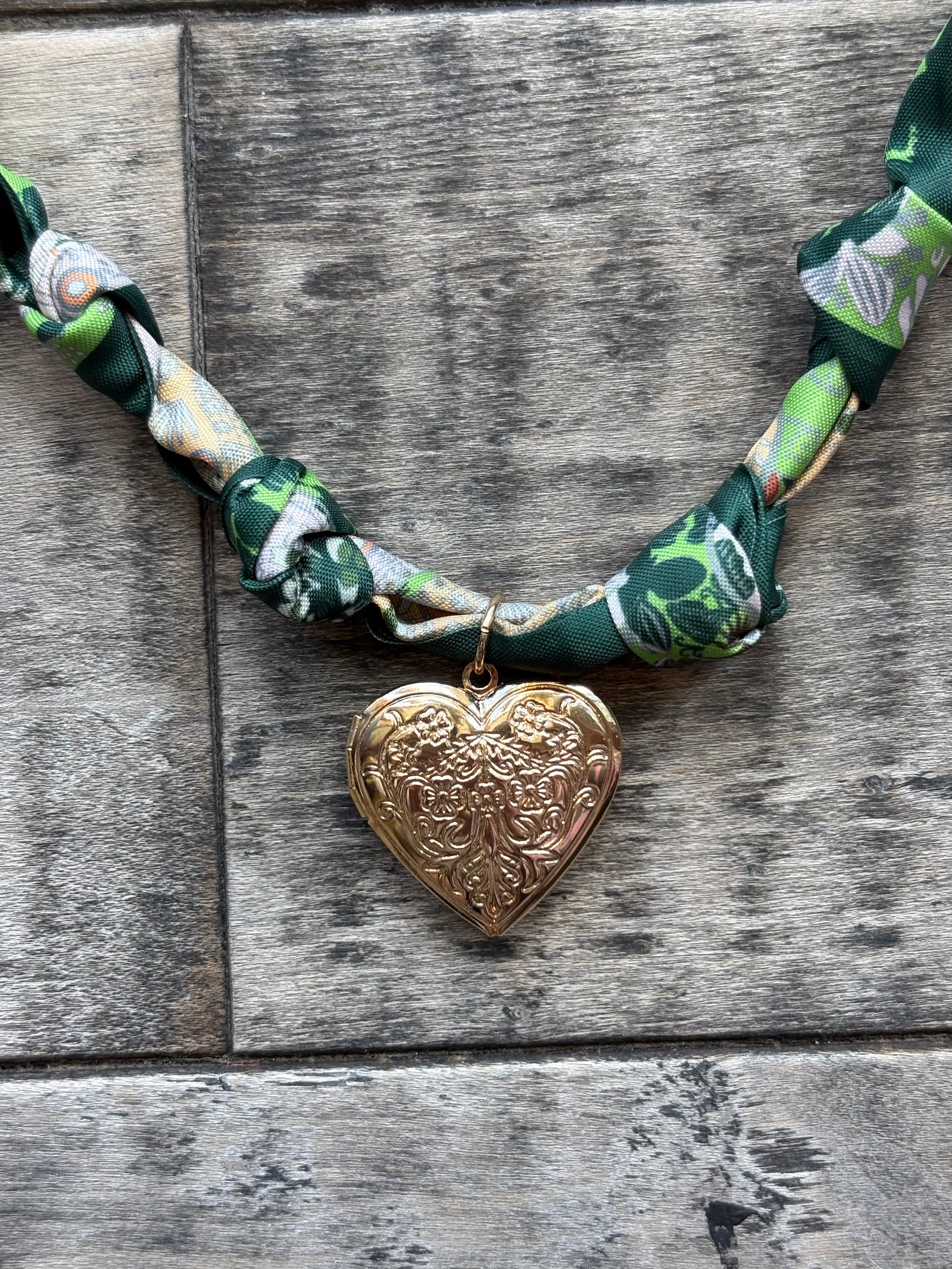 Scarf Charm Necklace