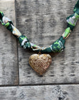 Scarf Charm Necklace