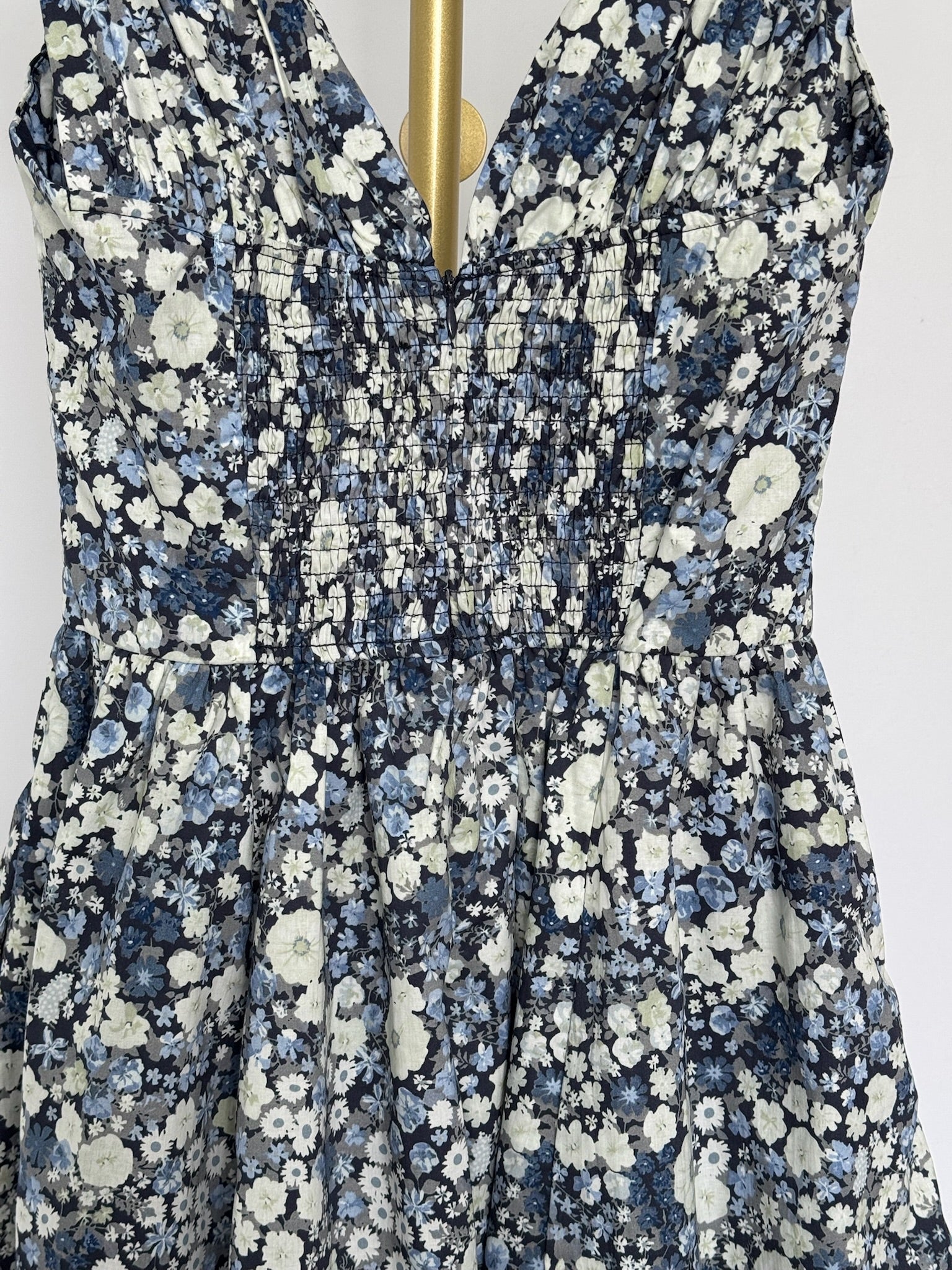 NAVY DAISY Mini Dress