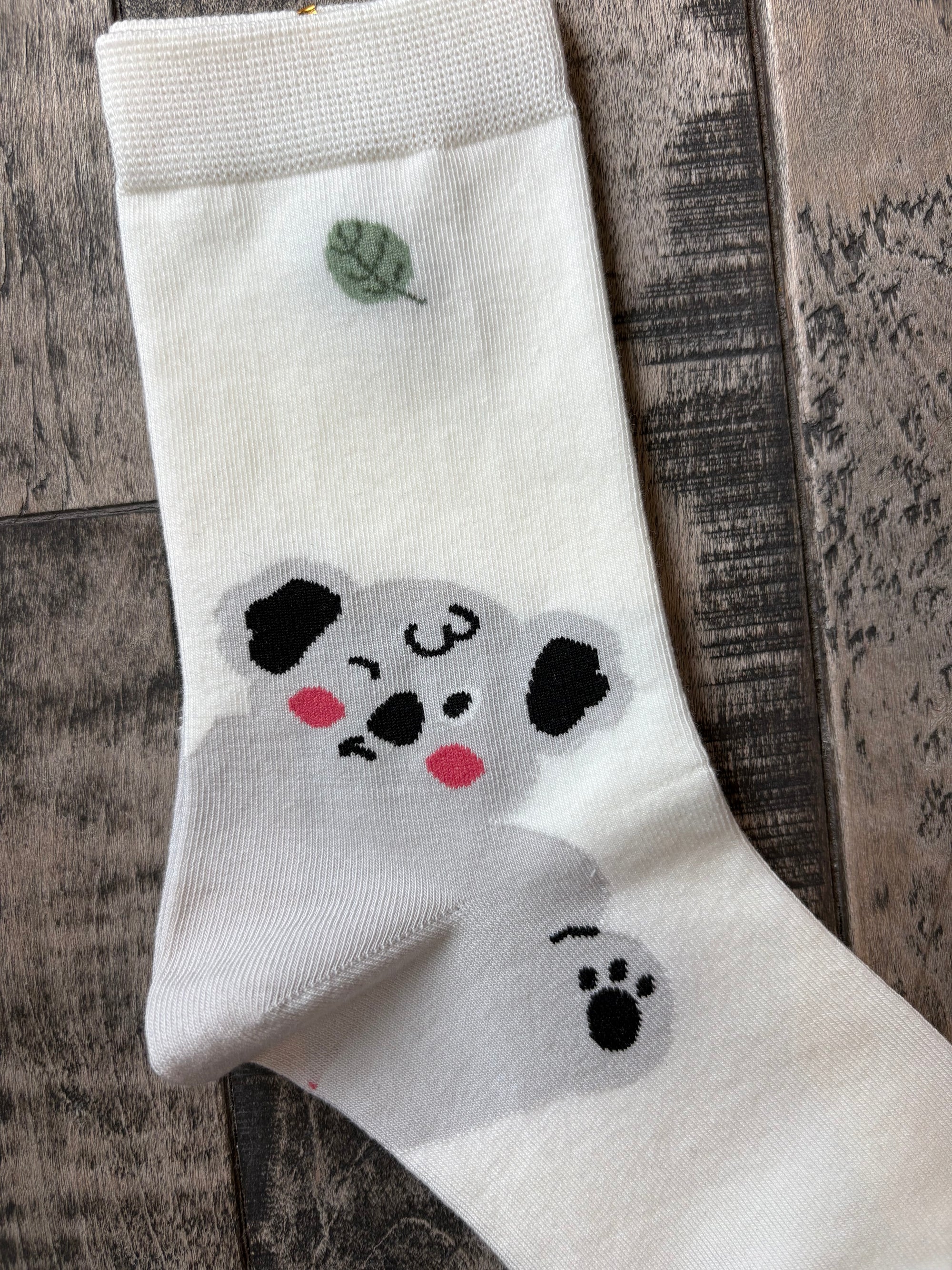 Pattern Crew Socks