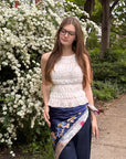 CRUISIN Ruched Lace Top