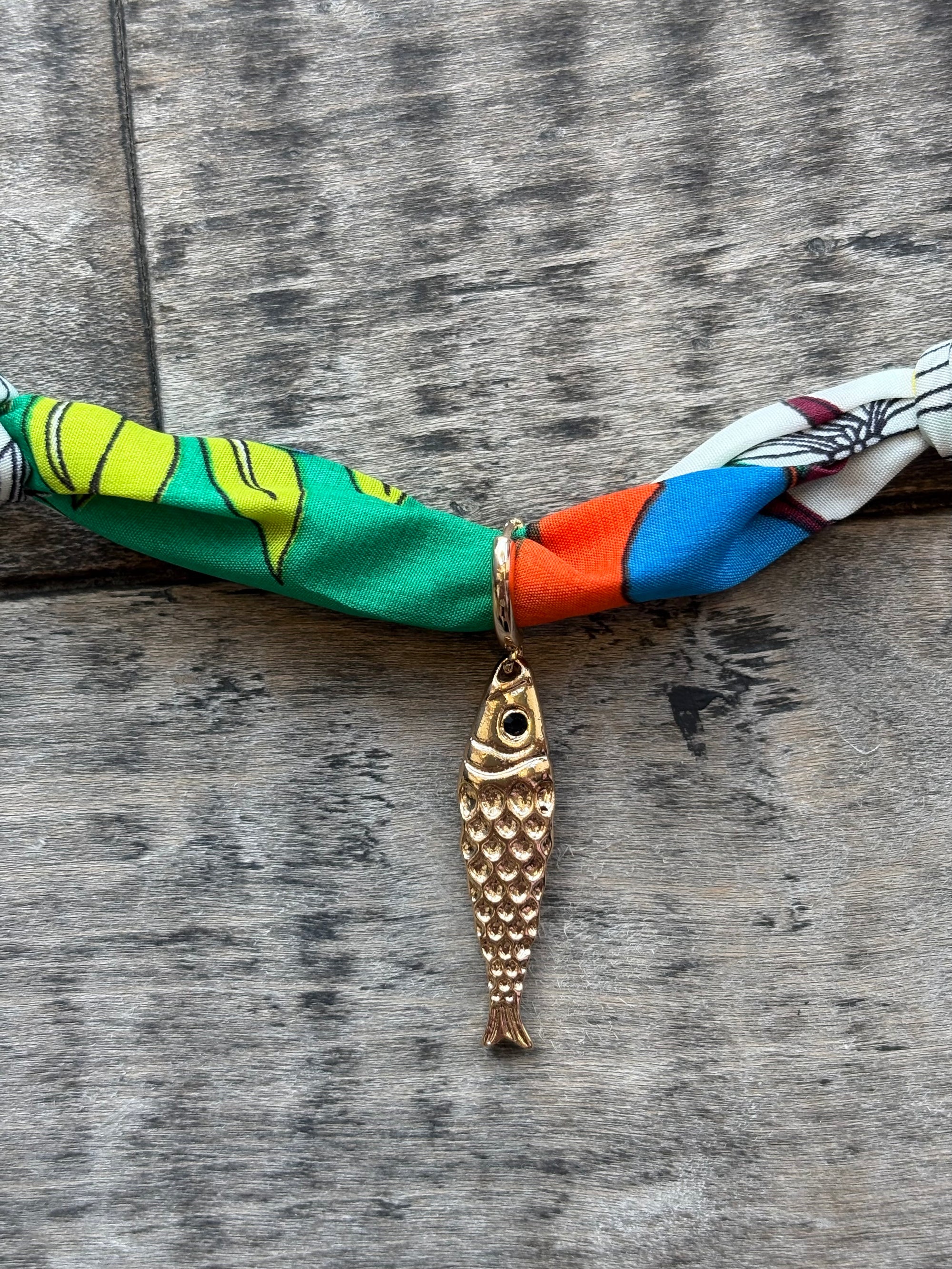 Scarf Charm Necklace