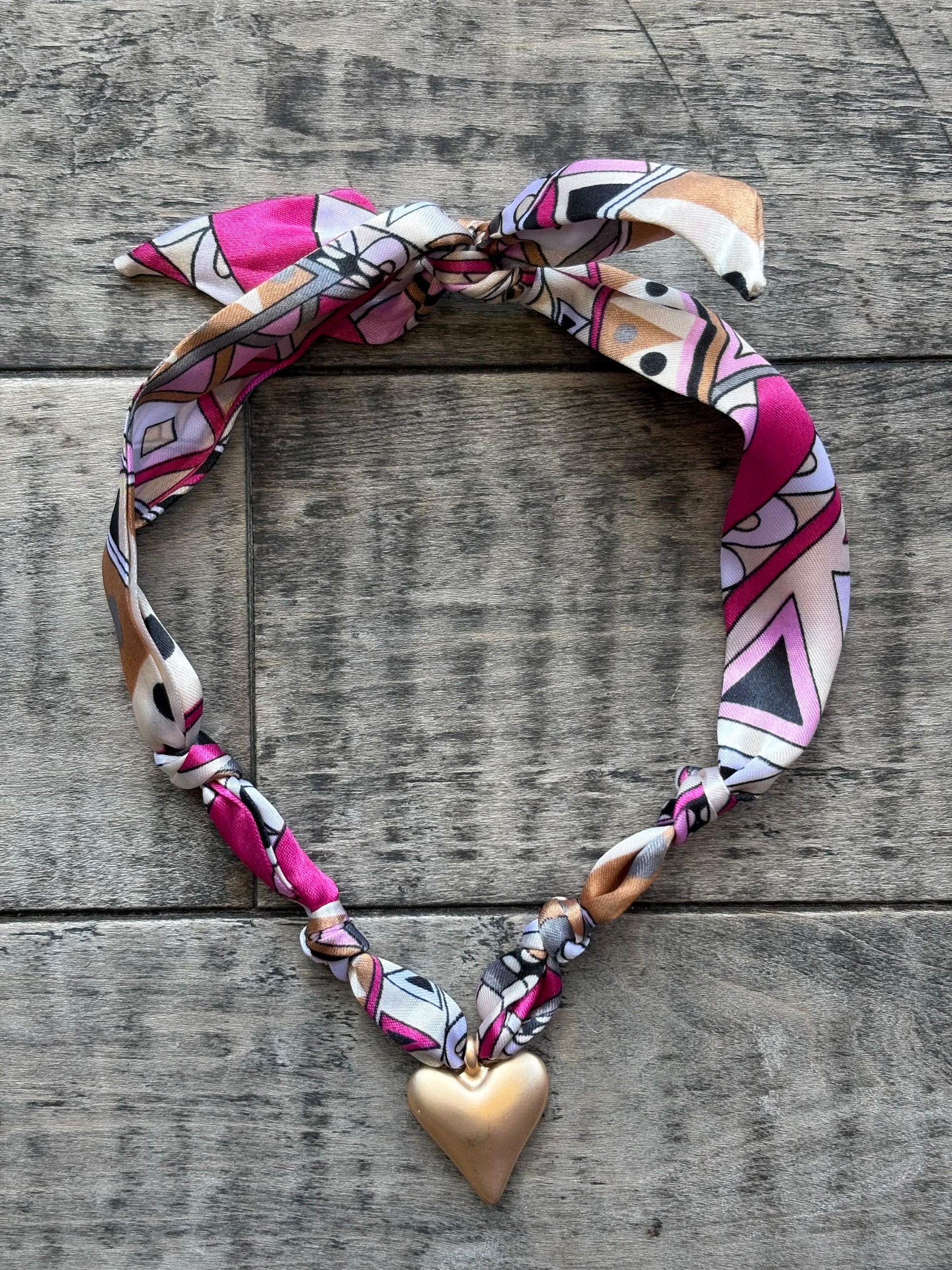 Scarf Charm Necklace