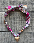 Scarf Charm Necklace