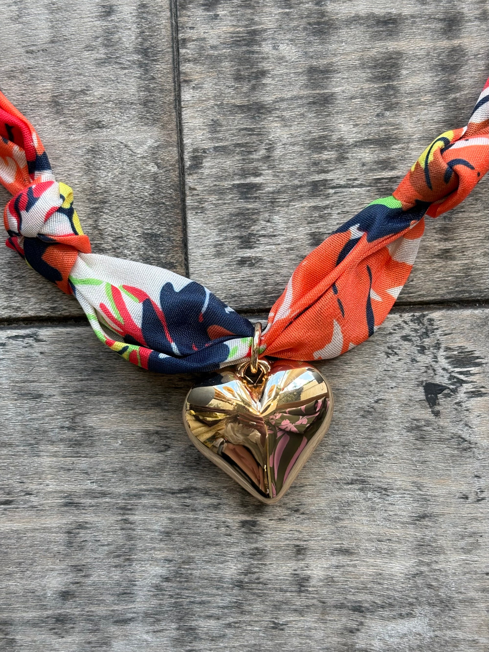 Scarf Charm Necklace