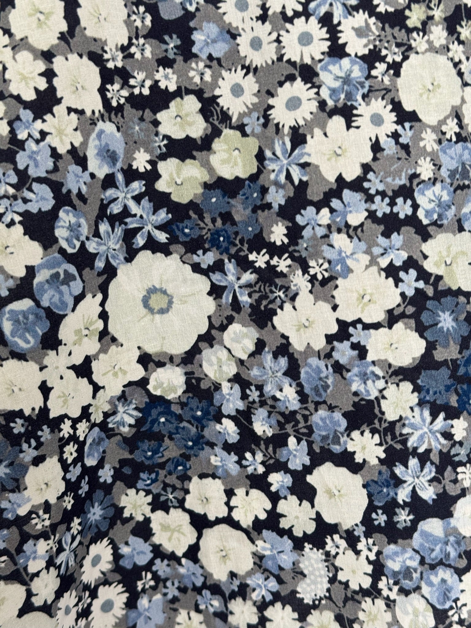 NAVY DAISY Mini Dress