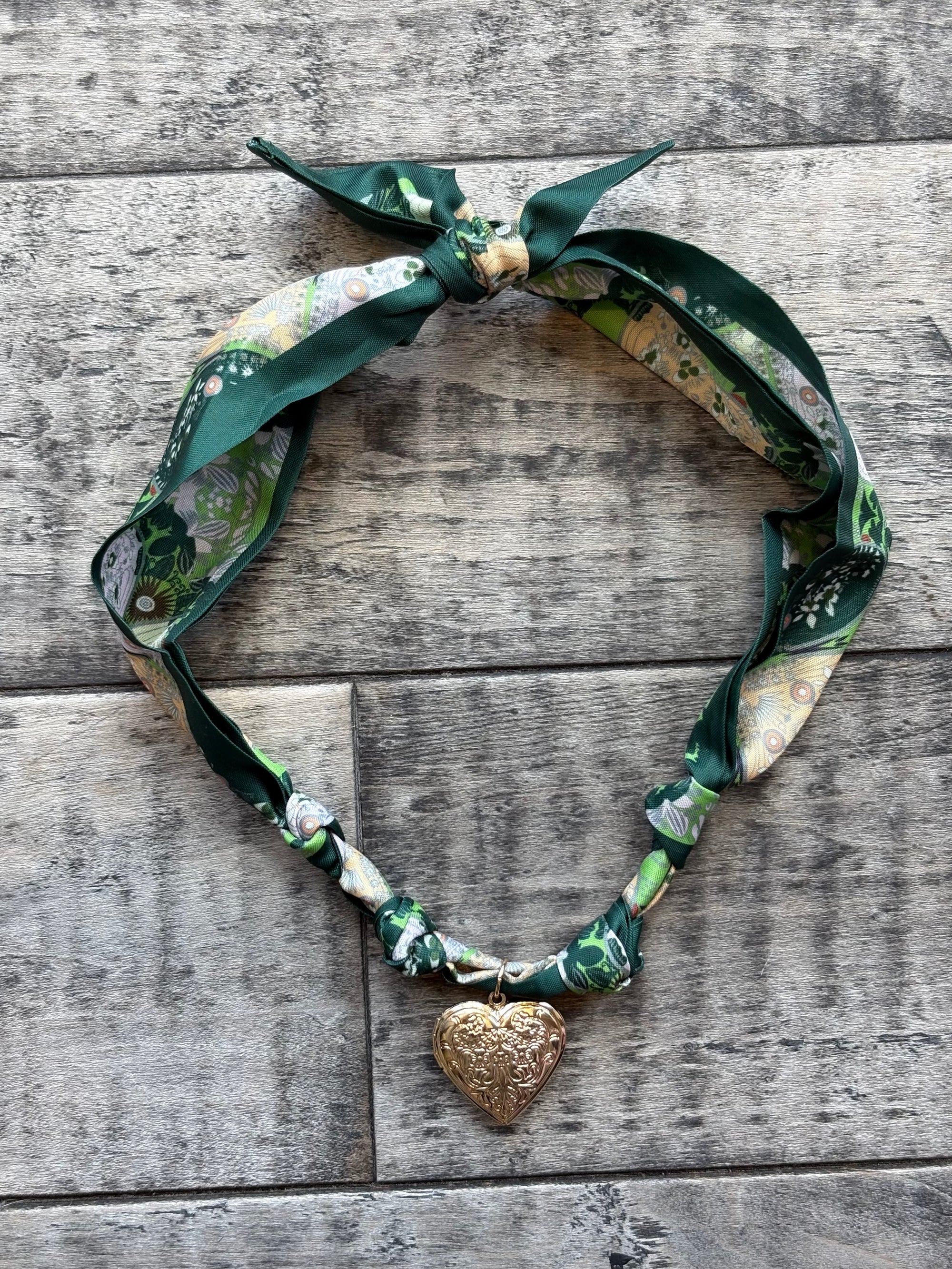 Scarf Charm Necklace