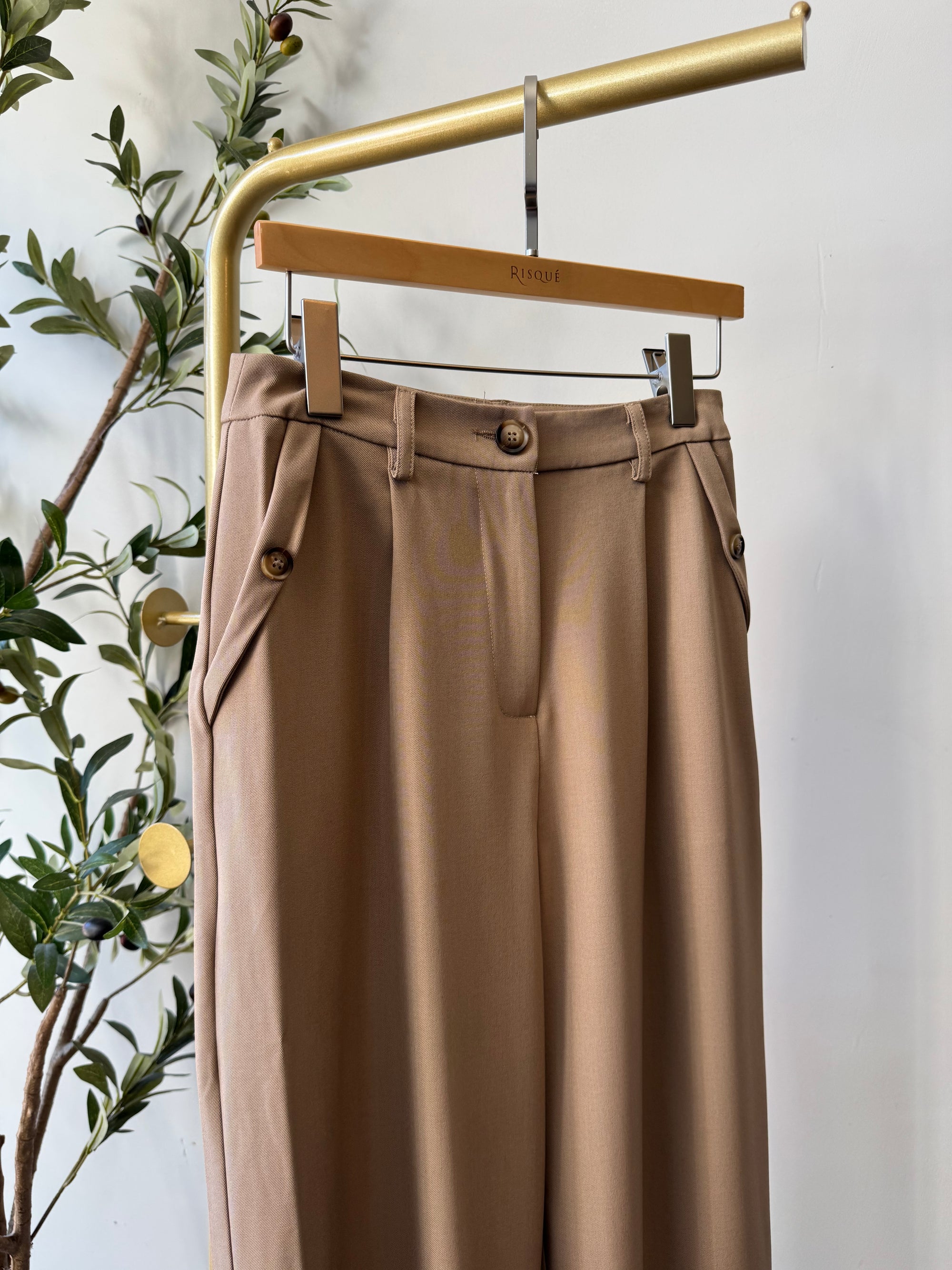 PALO SANTO Button Pocket Pants