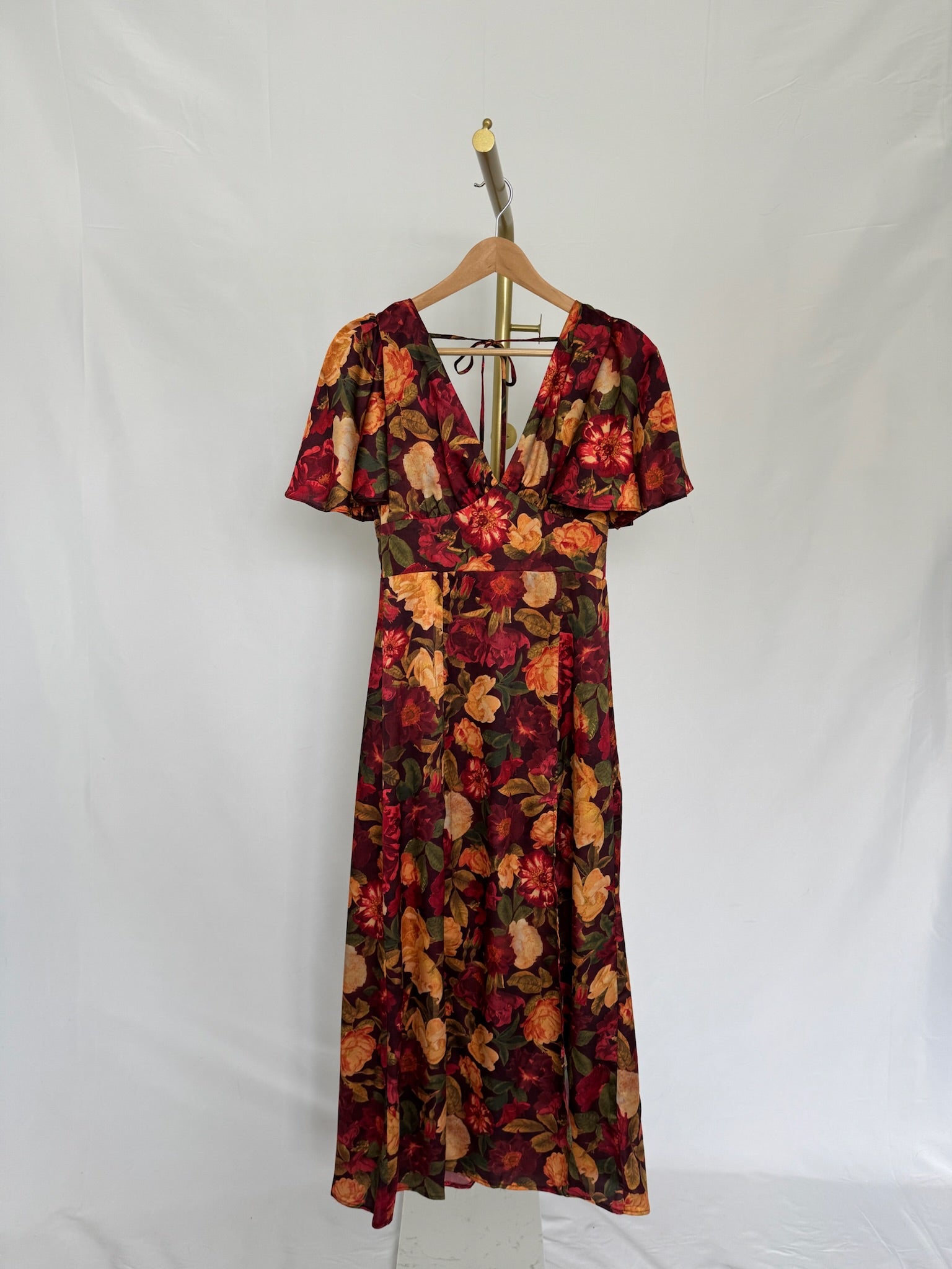 SANGRIA BLOOM Maxi Dress